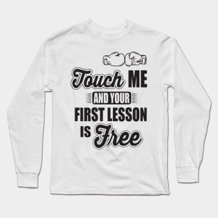 First lesson is free Long Sleeve T-Shirt